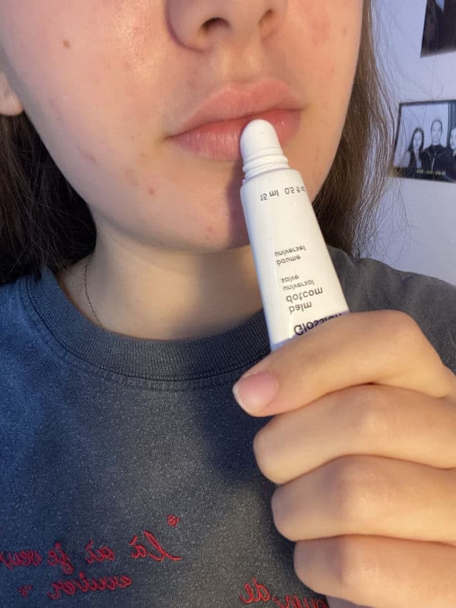 Glossier Original Balm Dotcom review photo by rosesocialhub