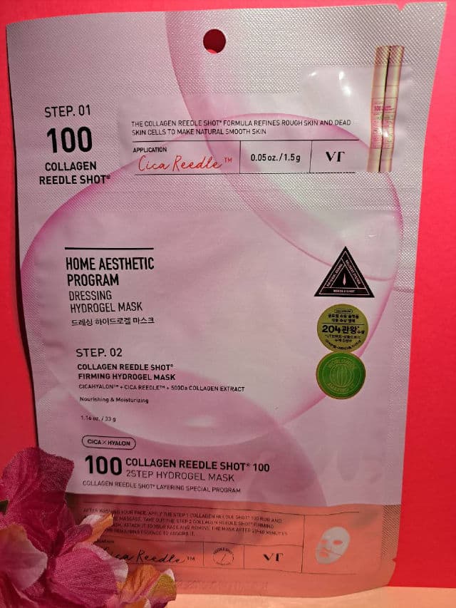 Collagen Reedle Shot 100 2-Step Hydrogel Mask product review