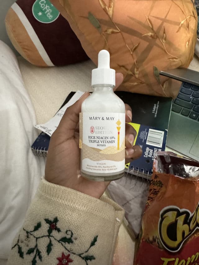 Mary&May Rice Niacin 10% Triple Vitamin Serum review photo by zainai