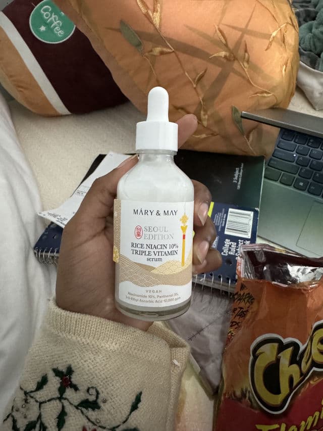 Mary&May Rice Niacin 10% Triple Vitamin Serum review photo by zainai