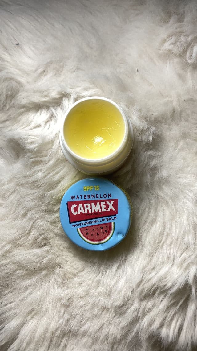 Carmex Watermelon Lip Balm review photo by julietpania