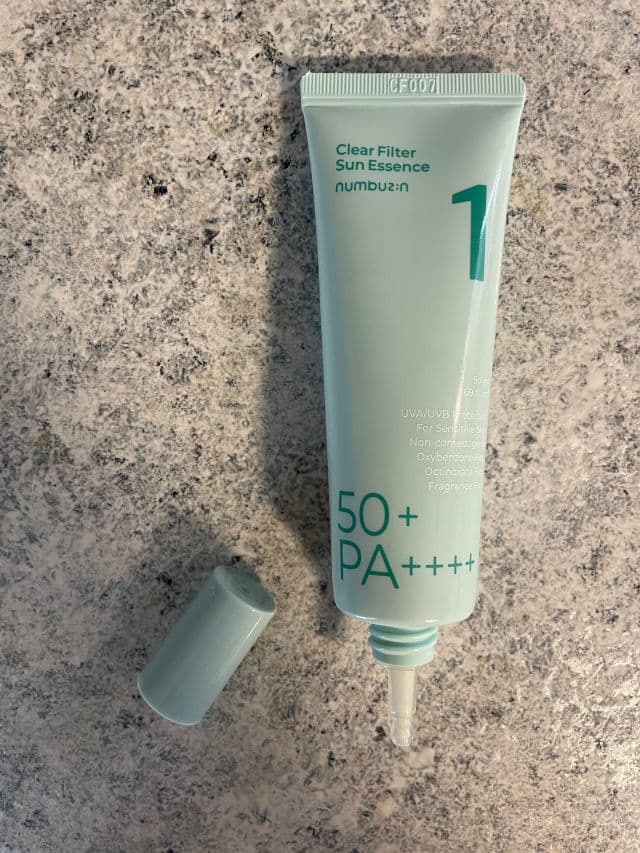 No.1 Pure-Full Calming Water Sunscreen SPF50+ PA++++  product review