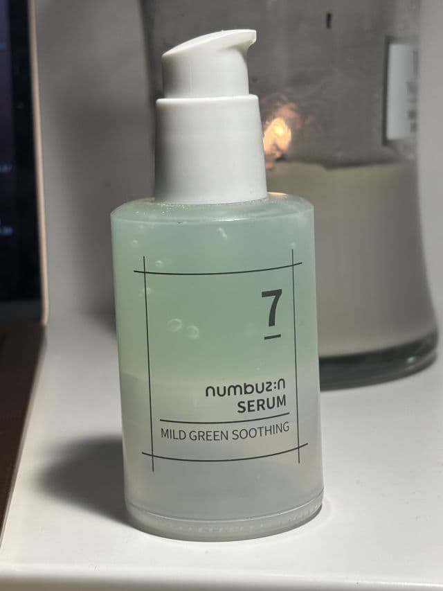 numbuzin No.7 Mild Green Soothing Serum review photo by isiprusa