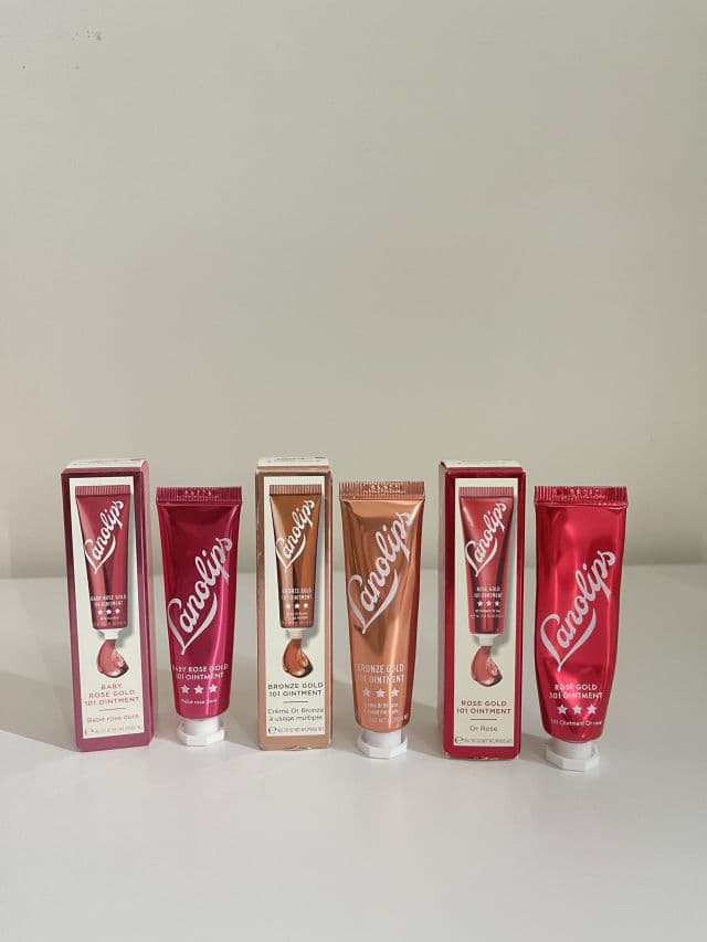 Lanolips 101 Ointment - Baby Rose Gold review photo by Hannahhhy