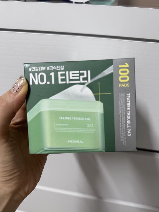 MEDIHEAL Teatree Trouble Pad review photo by Krisstine