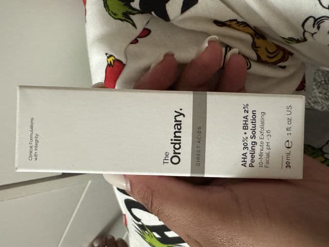 The Ordinary AHA 30% + BHA 2% Peeling Solution review photo by lucy1627