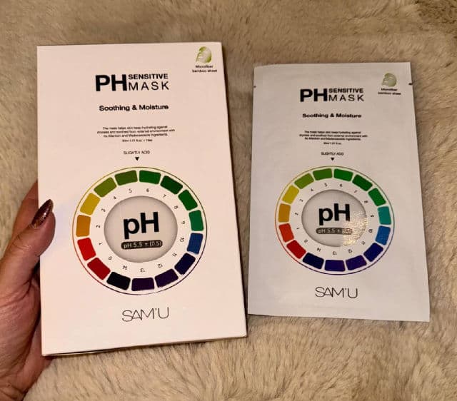 SAM'U pH Sensitive Mask  review photo by Anumaesthetic