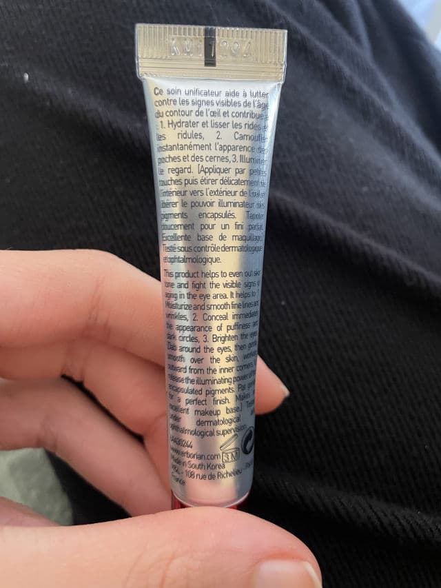 ERBORIAN CC Eye Radiance Eye Contour Cream review photo by fede