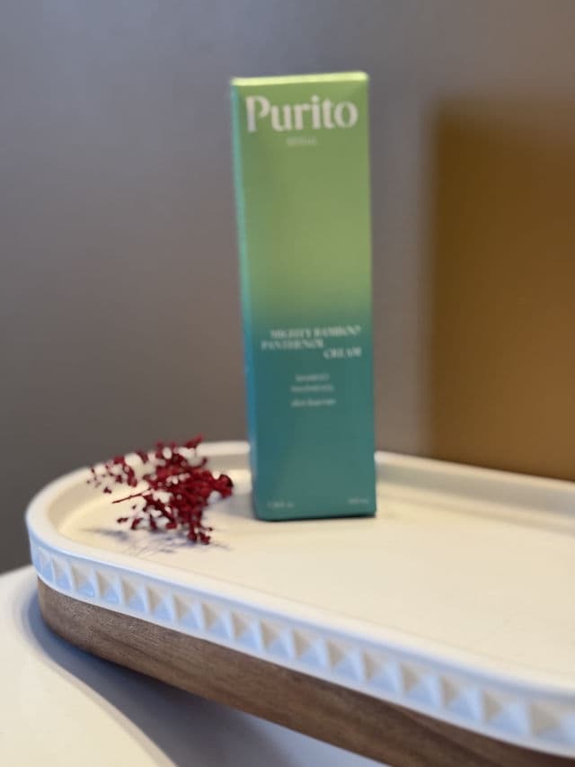 PURITO Mighty Bamboo Panthenol Cream review photo by KlubnikaReviews