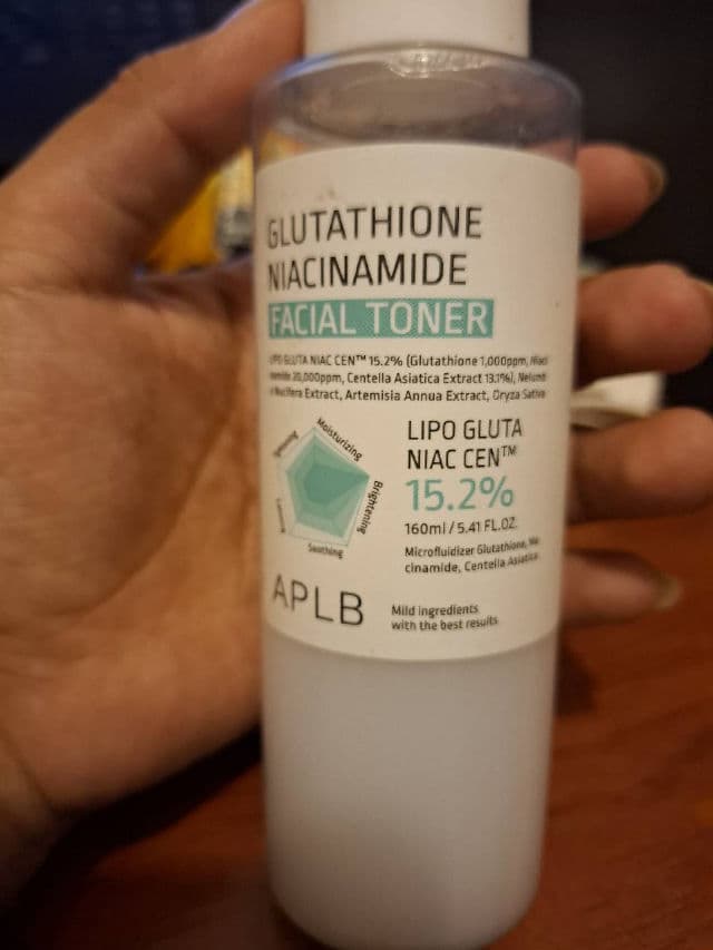 APLB Glutathione Niacinamide Facial Toner review photo by chanchito