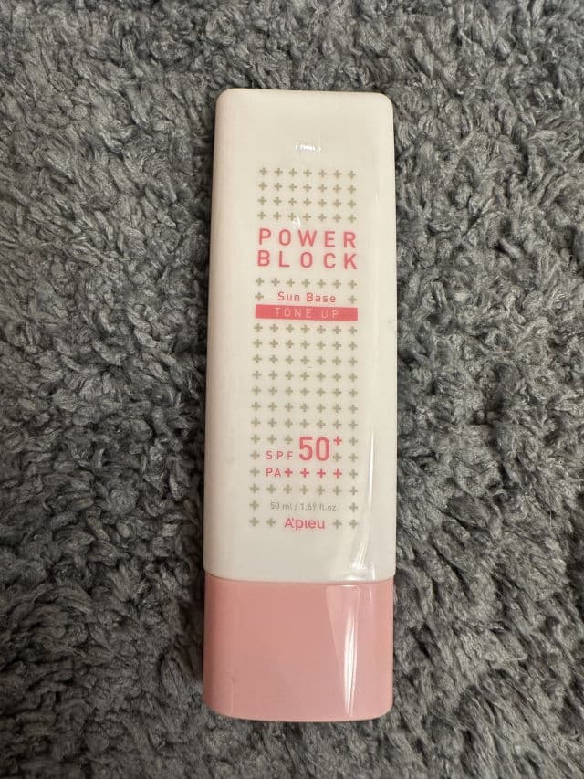 A'pieu Power Block Tone Up Sun Base Pink review photo by createdbyiris