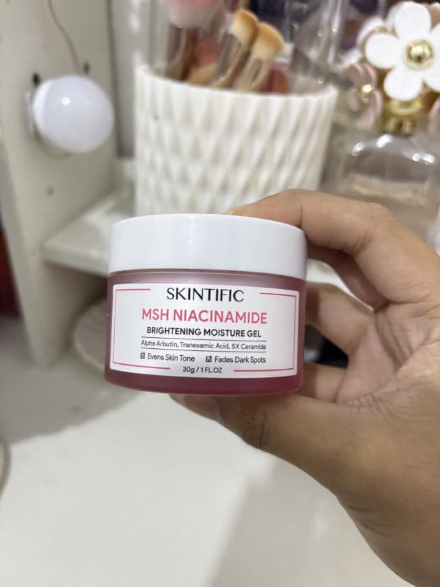 MSH Niacinamide Brightening Moisture Gel product review