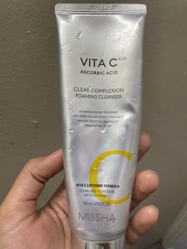 MISSHA Vita C Plus Clear Complexion Foaming Cleanser review photo by INTISAR