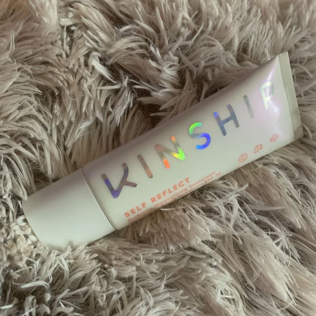 Kinship Self Reflect Probiotic Moisturizing Sunscreen Zinc Oxide SPF 32 review photo by alunadiscovers