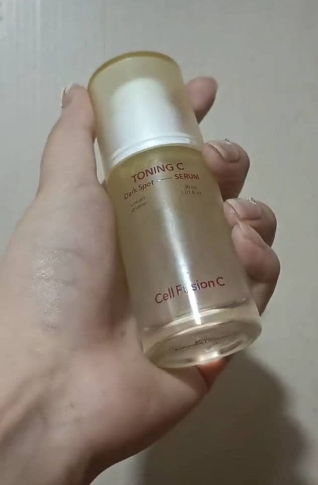 Cell Fusion C Toning C Dark Spot Serum review photo by brieverywhere