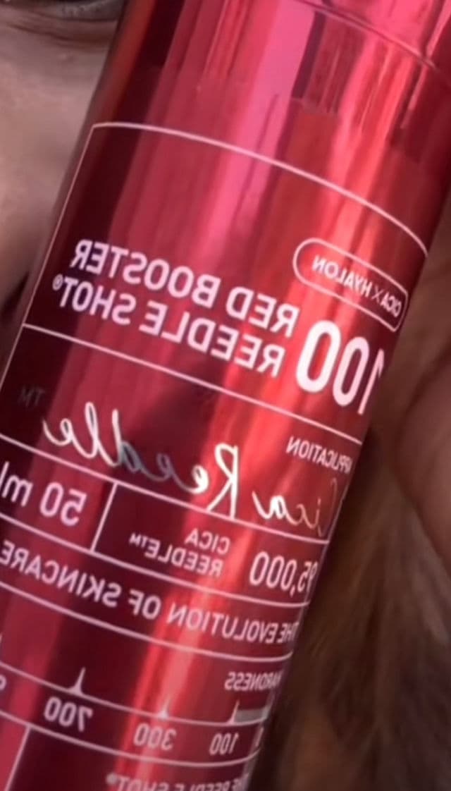 VT COSMETICS Red Booster Reedle Shot 100 review photo by yvonnemark