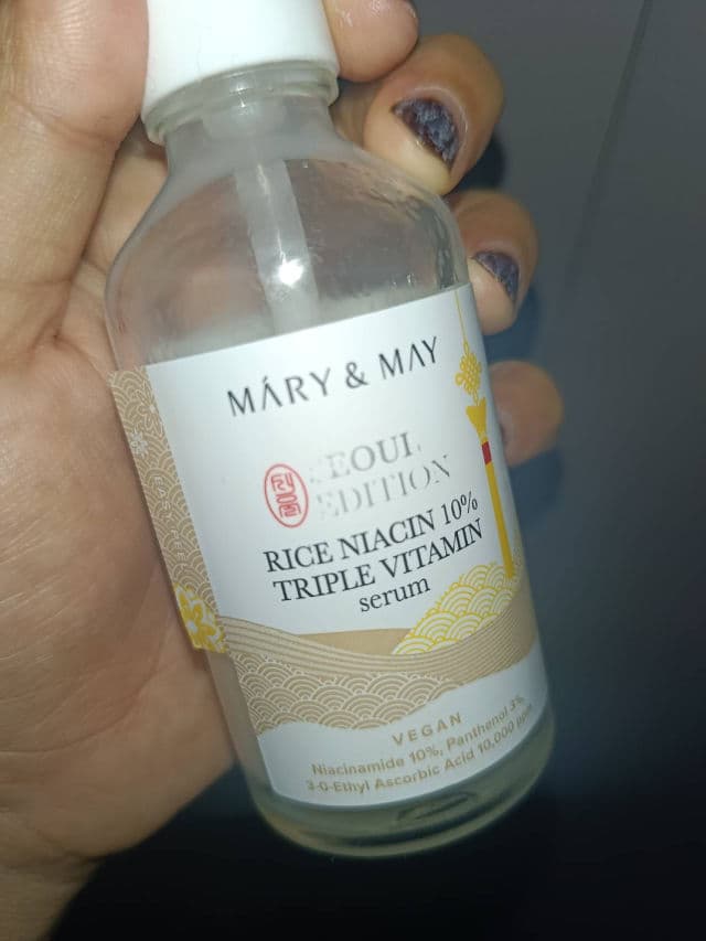 Mary&May Rice Niacin 10% Triple Vitamin Serum review photo by Nurinyeen