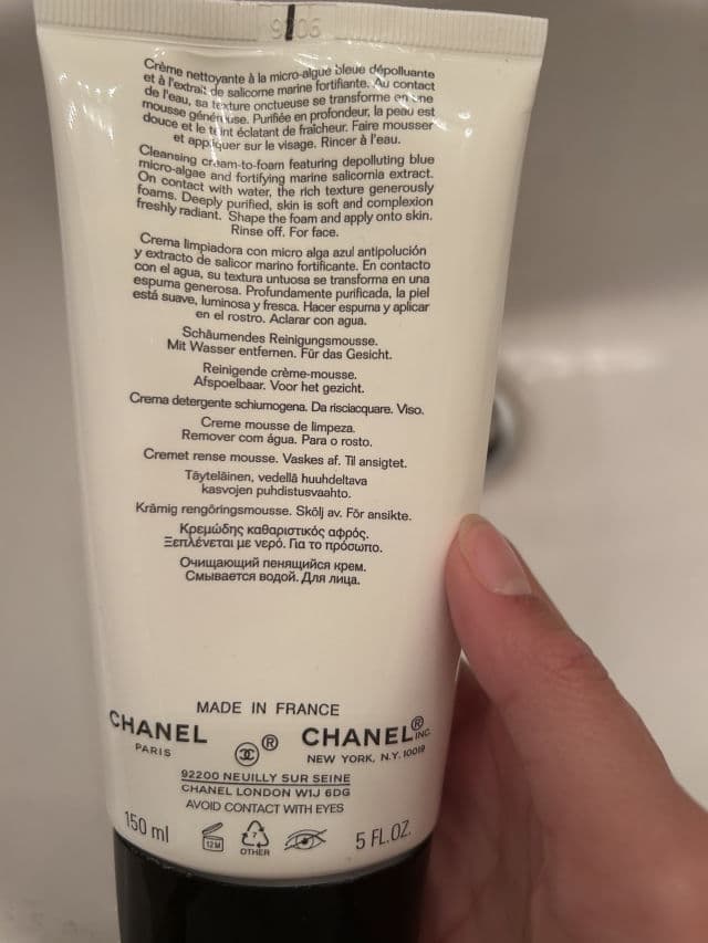 Chanel Mousse Douceur Rinse-Off Foaming Mousse Cleanser review photo by IreneeIre