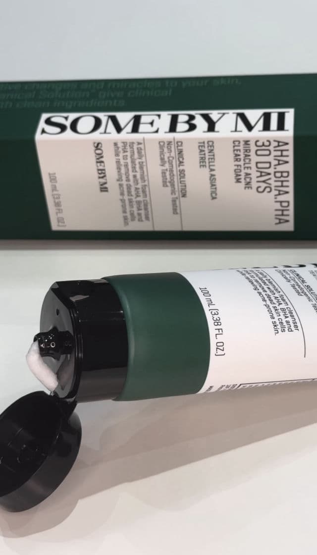 Some By Mi AHA BHA PHA 30 Days Miracle Acne Clear Foam review photo by leenzglamdiaries