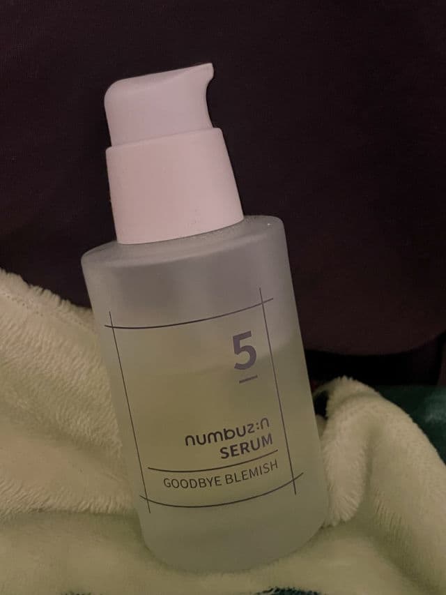 numbuzin No.7 Mild Green Soothing Serum review photo by anii