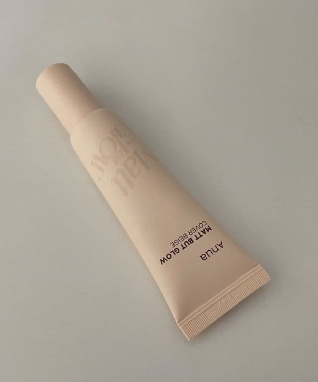 ANUA Matt But Glow Cover Beige SPF50+PA+++ review photo by senvsational