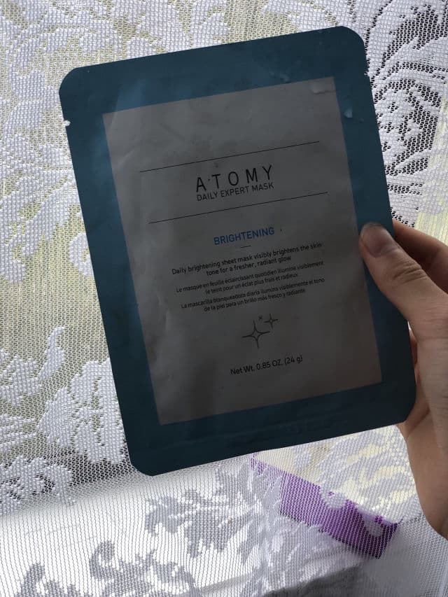 Atomy Daily Expert Mask Brightening review photo by LucyZheng