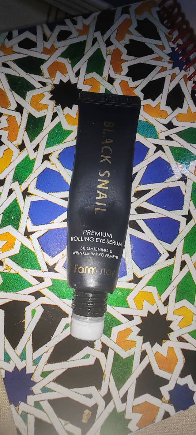 Farmstay Black Snail Premium Eye Cream review photo by HajarBK