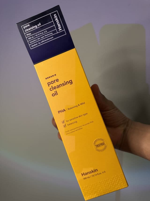HANSKIN HANSKIN Pore Cleansing Oil [PHA] review photo by key92