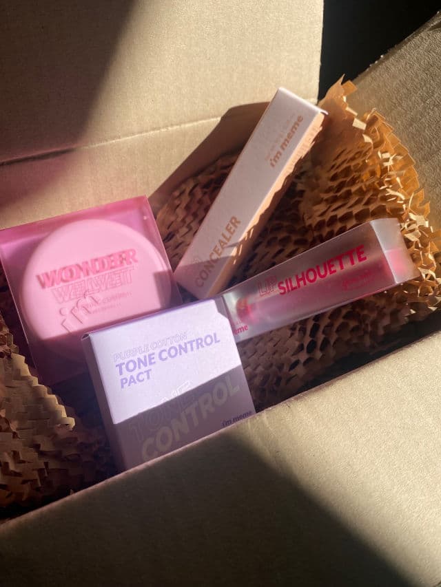I'M MEME Purple Cotton Tone Control Pact review photo by pocelyn