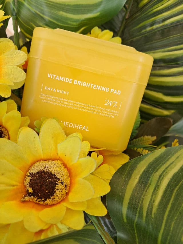 MEDIHEAL Vitamide Brightening Pad review photo by Diyacreates