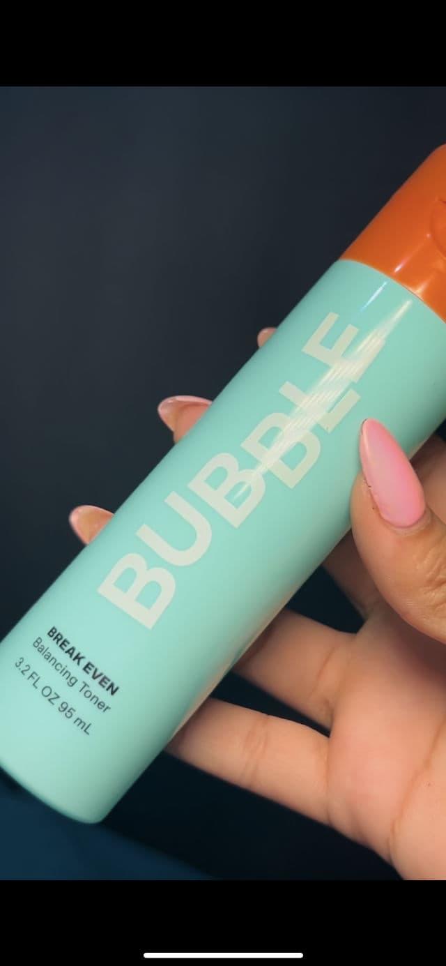 Bubble Break Even Balancing Toner review photo by Yosemely