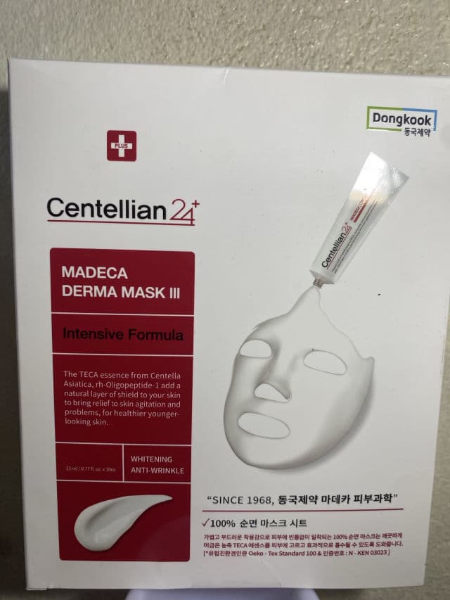 Centellian24 Madeca Derma Mask3 Intensive Formula review photo by Cindyrod31