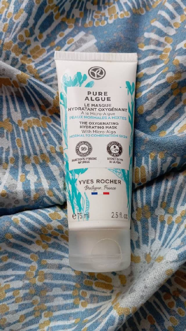 YVES ROCHER Pure Algue The Oxygenating Hydrating Mask review photo by dailywithpatricia