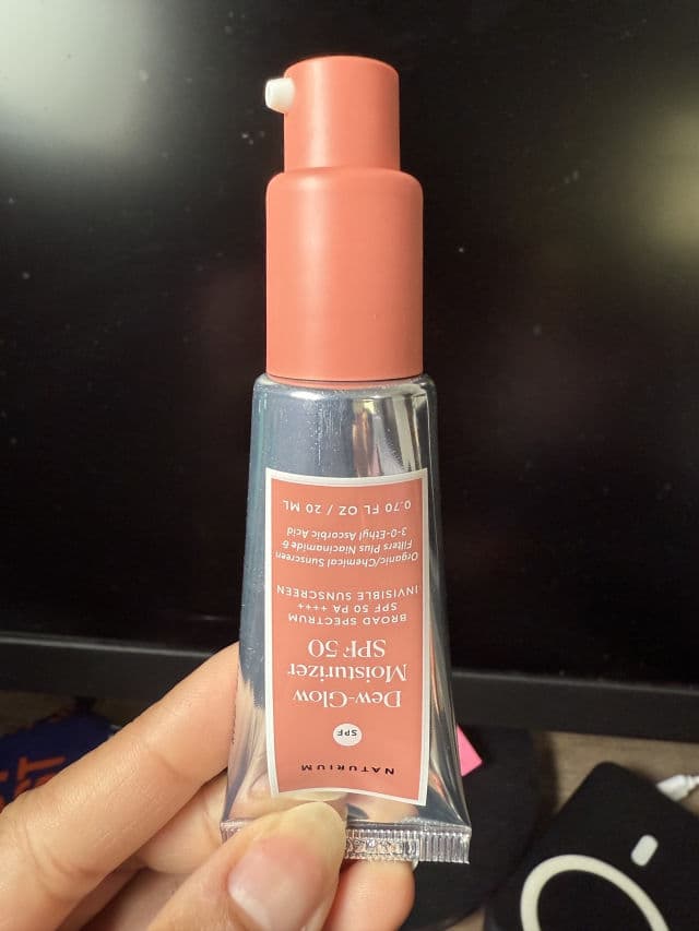 Naturium Dew-Glow Moisturizer SPF 50 review photo by Hetal