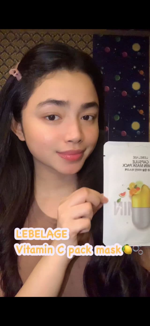 LEBELAGE Vitamin Solution Mask Pack review photo by HannyGlowy