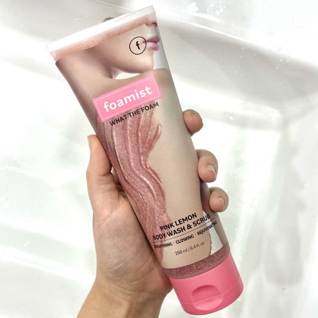 FOAMIST Pink Lemon Body Wash & Scrub review photo by Kkomi