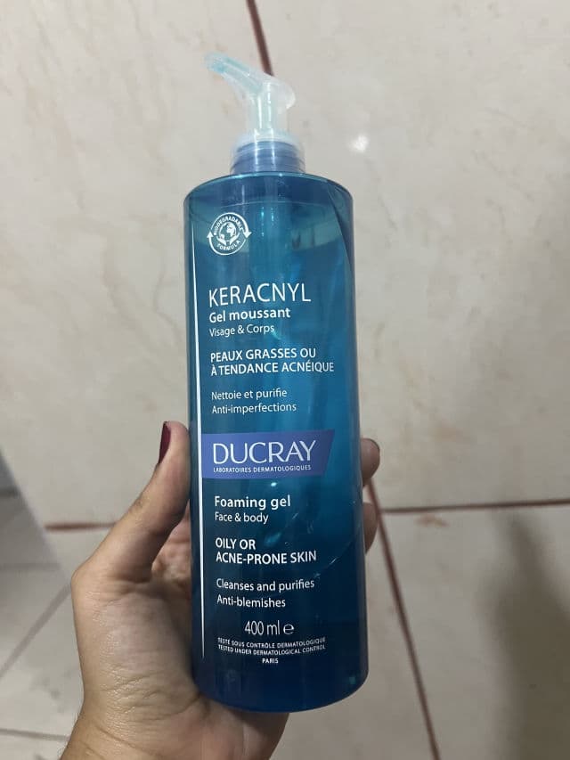 Ducray Keracnyl Foaming Gel review photo by YolyP