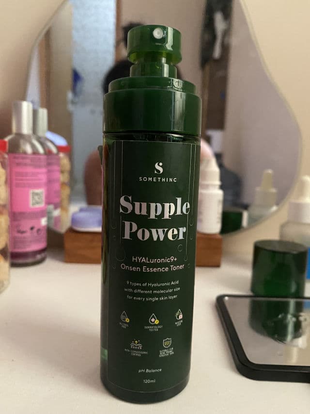Somethinc Supple Power Hyaluronic9+ Onsen Essence Toner review photo by lismagiovani