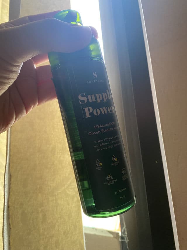 Somethinc Supple Power Hyaluronic9+ Onsen Essence Toner review photo by lismagiovani