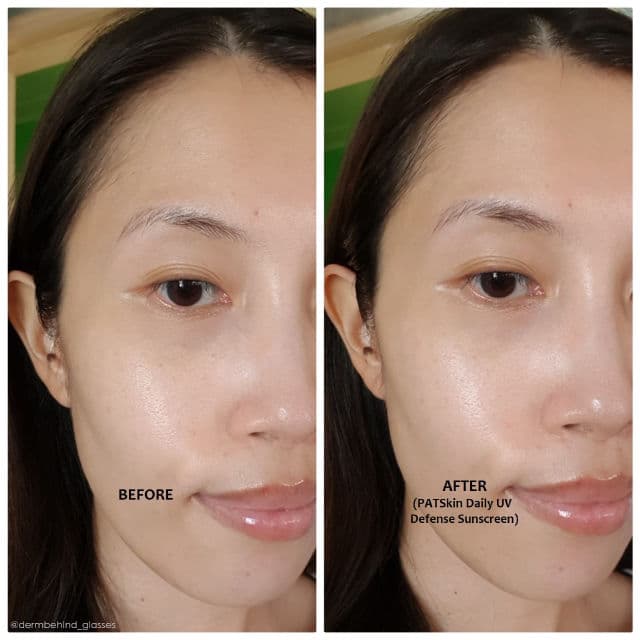 PATSkin Daily UV Defense Sunscreen SPF PA+++ review photo by NikkiGBG