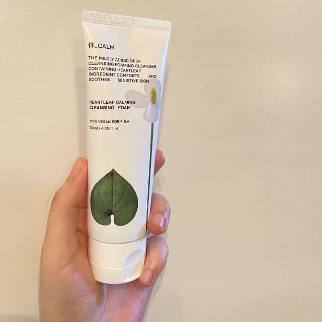 Hue Calm Heartleaf Calming Cleansing Foam review photo by Karey