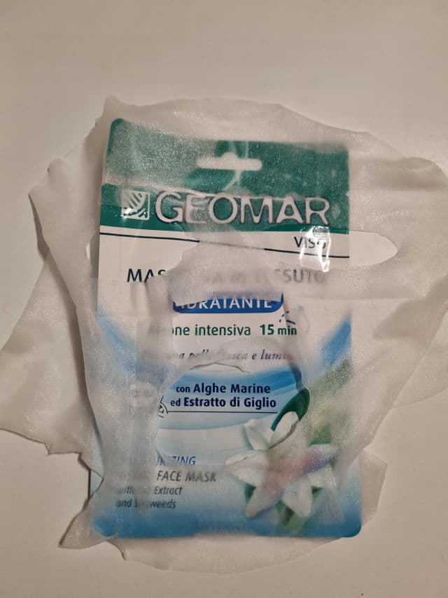 Geomar Moisturizing Tissue Face Mask review photo by Shishou