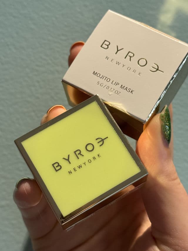 BYROE Mojito Lip Mask review photo by ReeneeReviews