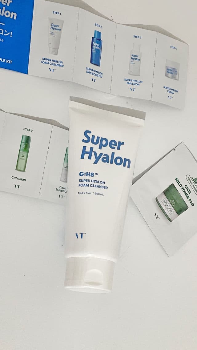 VT COSMETICS Super Hyalon Foam Cleanser review photo by Acdv
