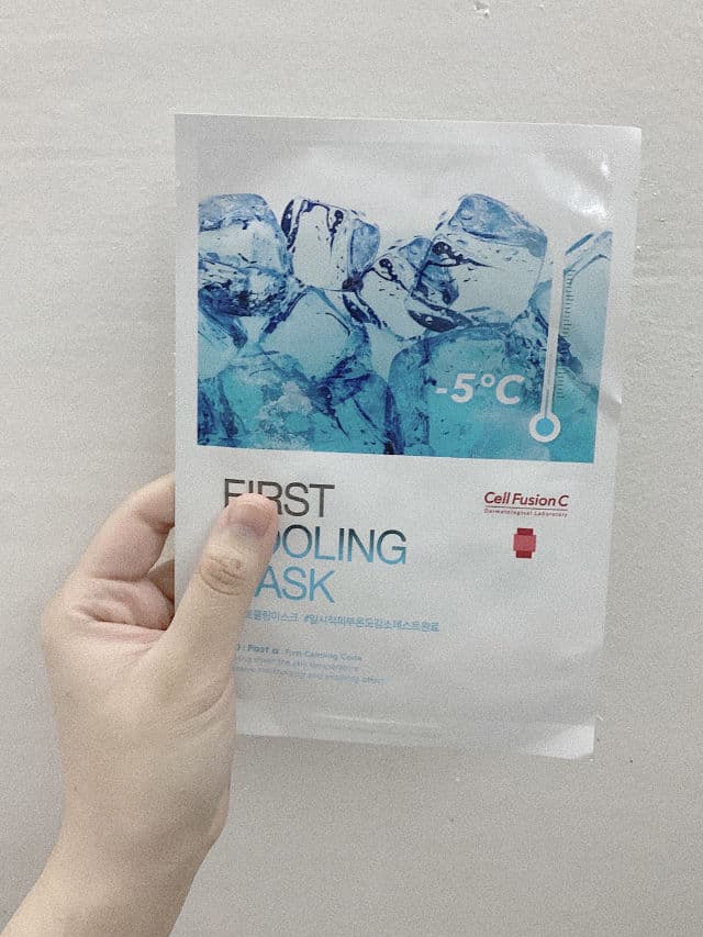 Cell Fusion C First Cooling Mask review photo by Acdv