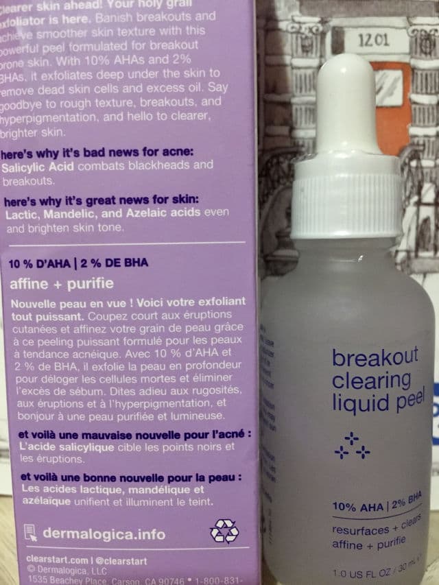 Dermalogica Clear Start Breakout Clearing Liquid Peel review photo by moonlite