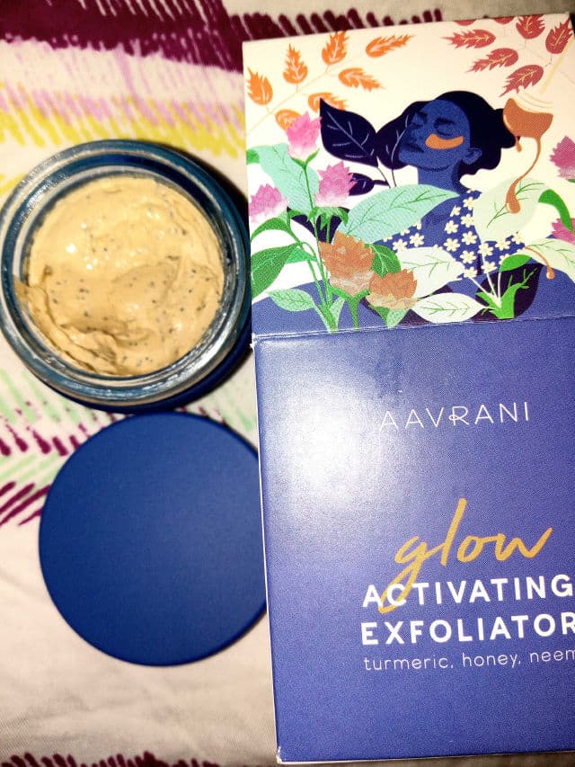 Aavrani Glow Activating Exfoliator review photo by moonlite
