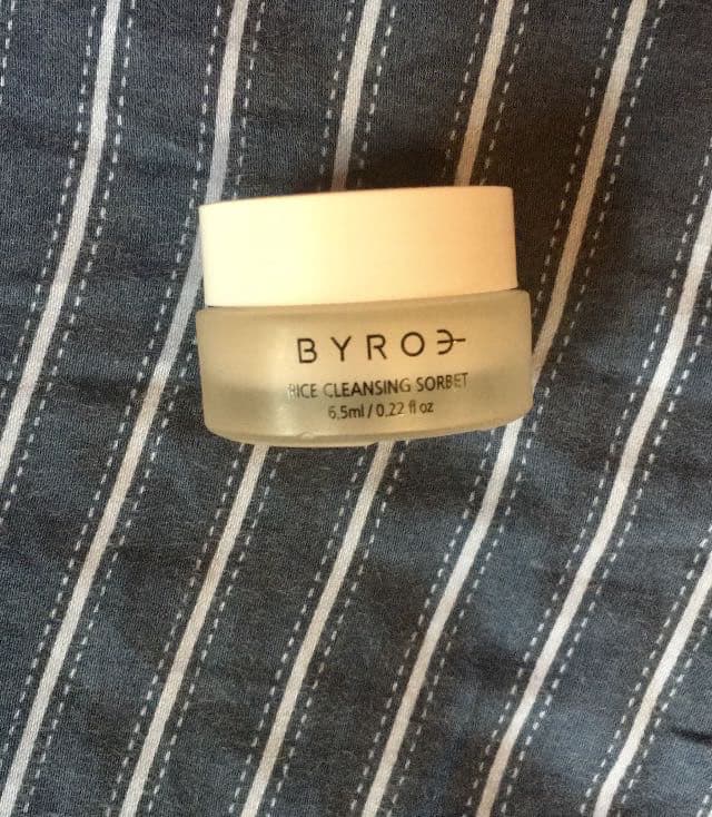 BYROE Rice Cleansing Sorbet review photo by moonlite