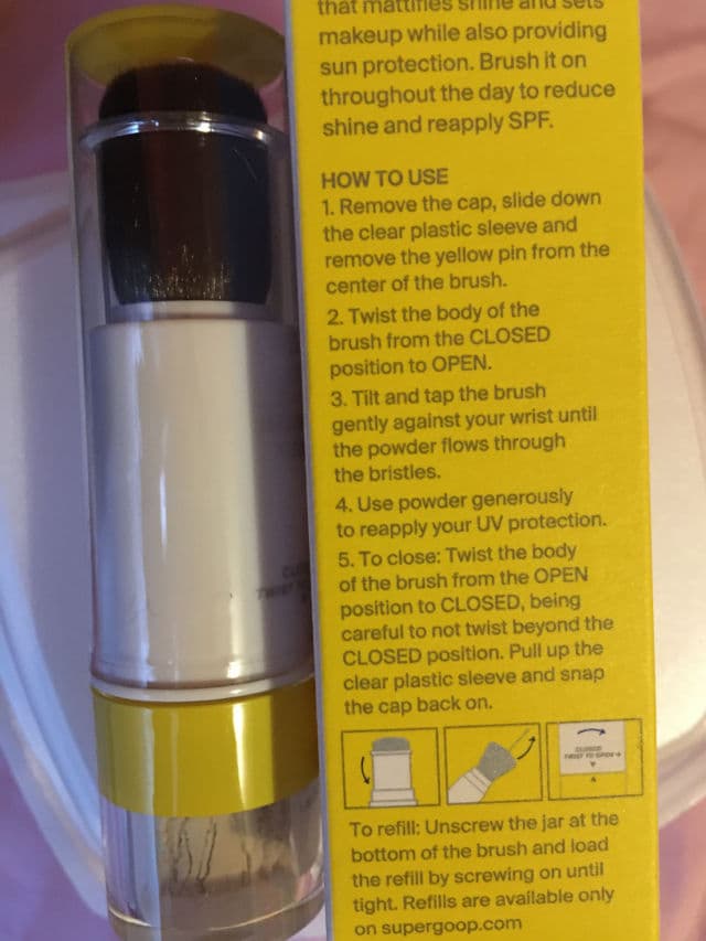 Supergoop! (Re)setting 100% Mineral Powder SPF 35 review photo by moonlite