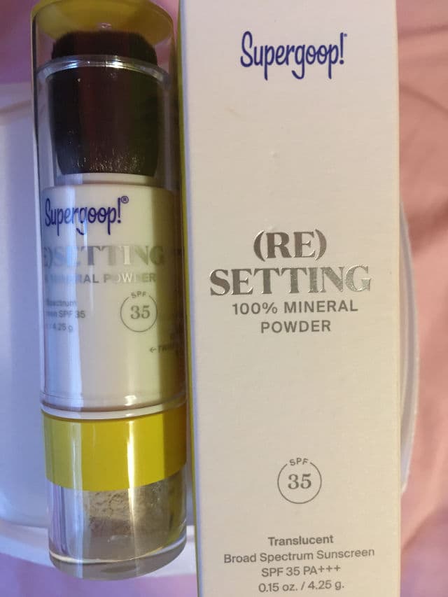 Supergoop! (Re)setting 100% Mineral Powder SPF 35 review photo by moonlite